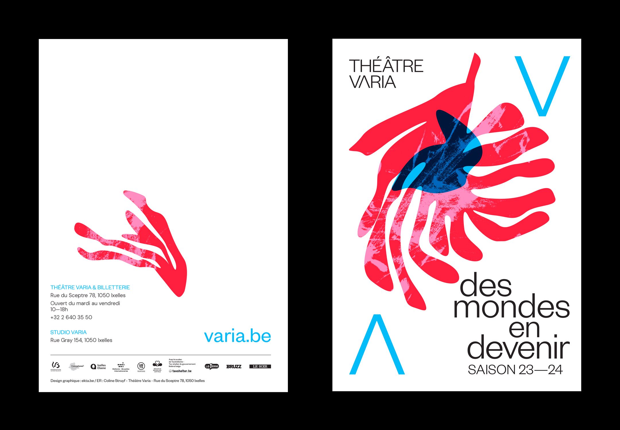 Brochure de saison 23-24 Théâtre Varia