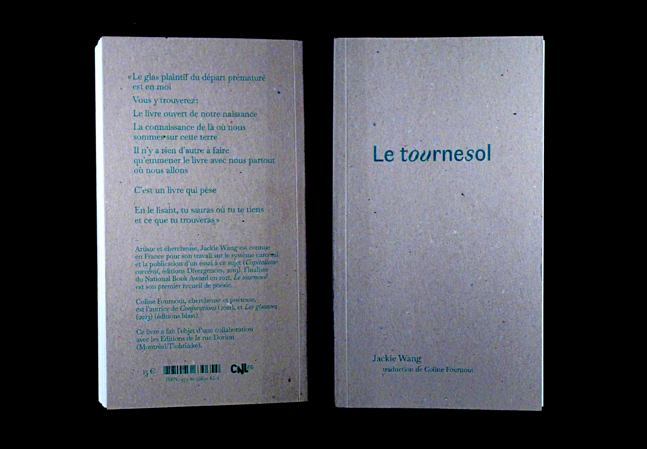 Couverture et quatrième de couverture du livre