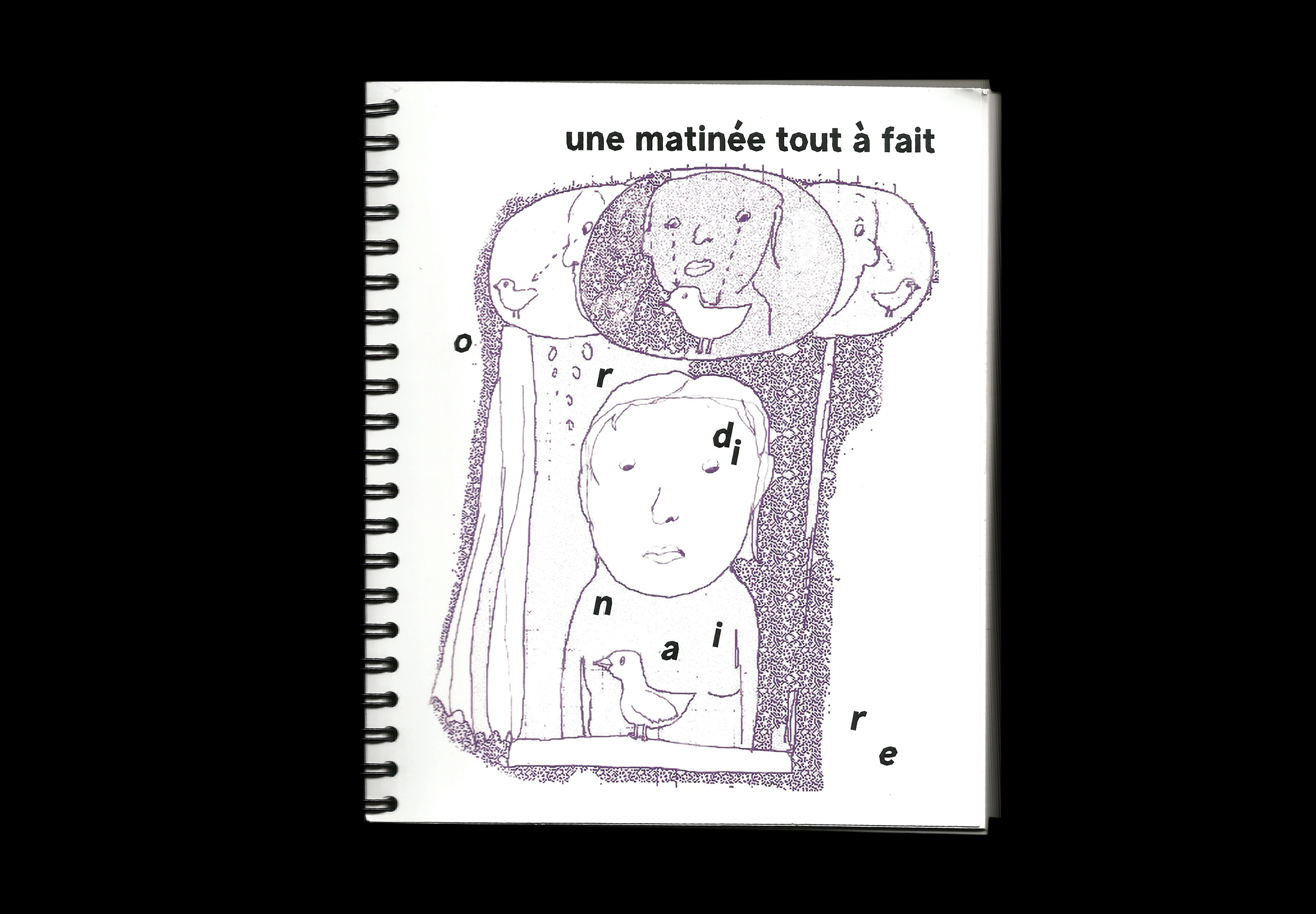 Couverture de l'édition, avec le titre et une illustration.