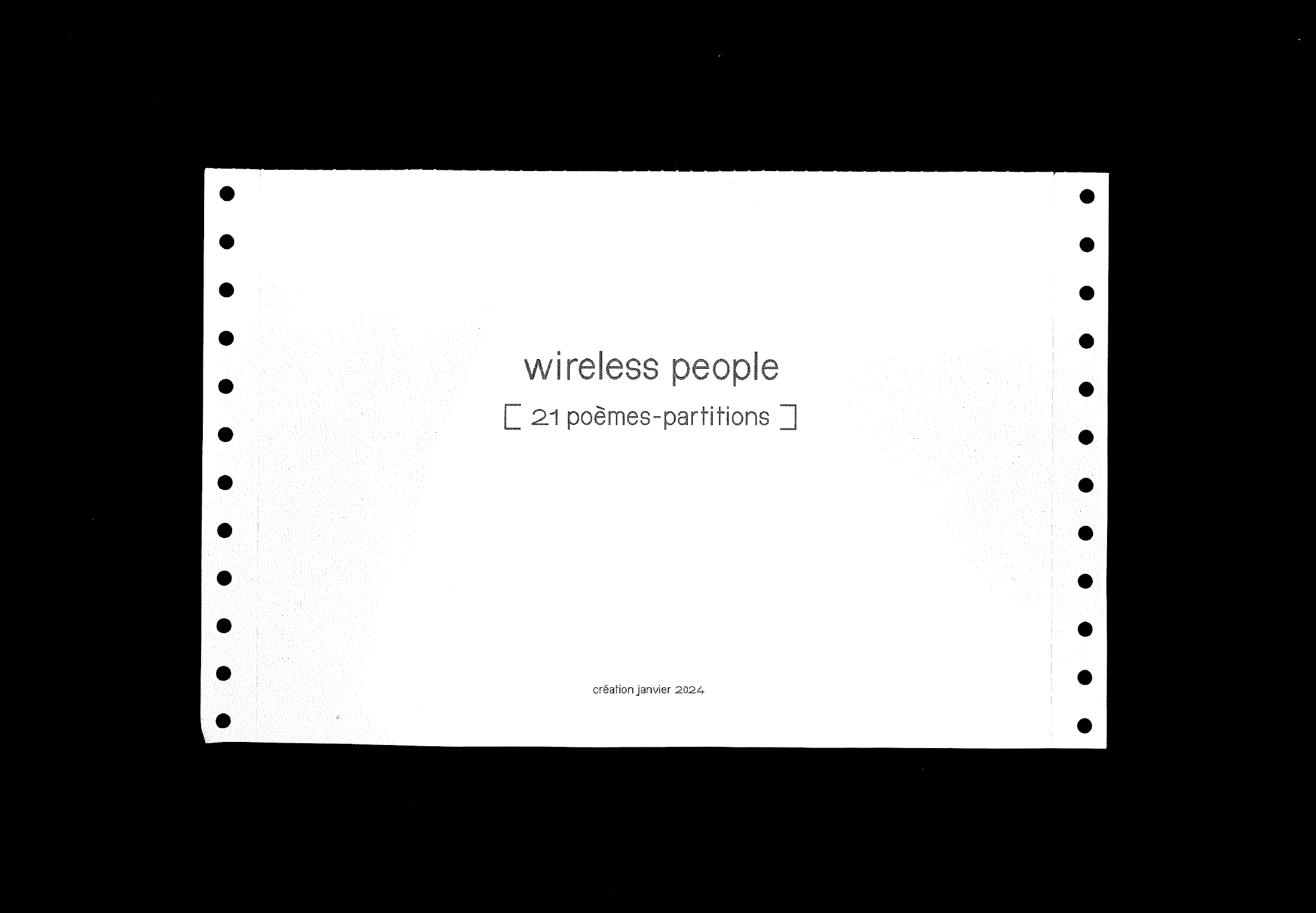 Couverture de l'édition wireless people x DINdong