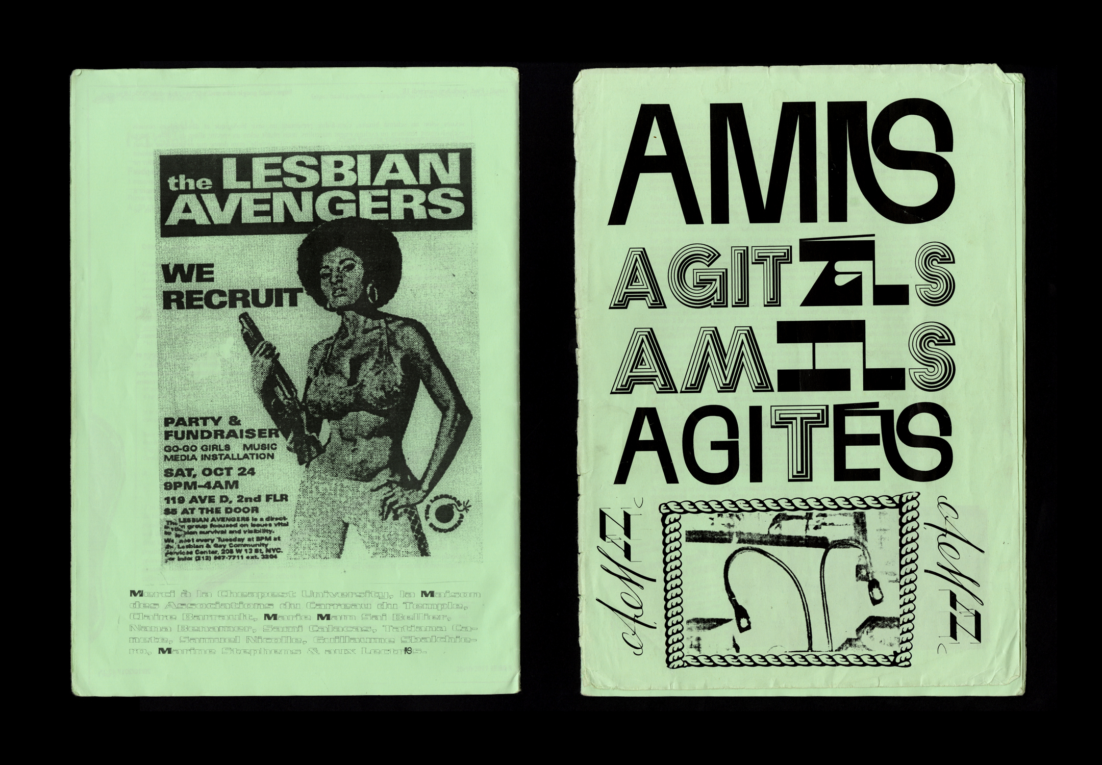 Couverture du fanzine Amils Agitels