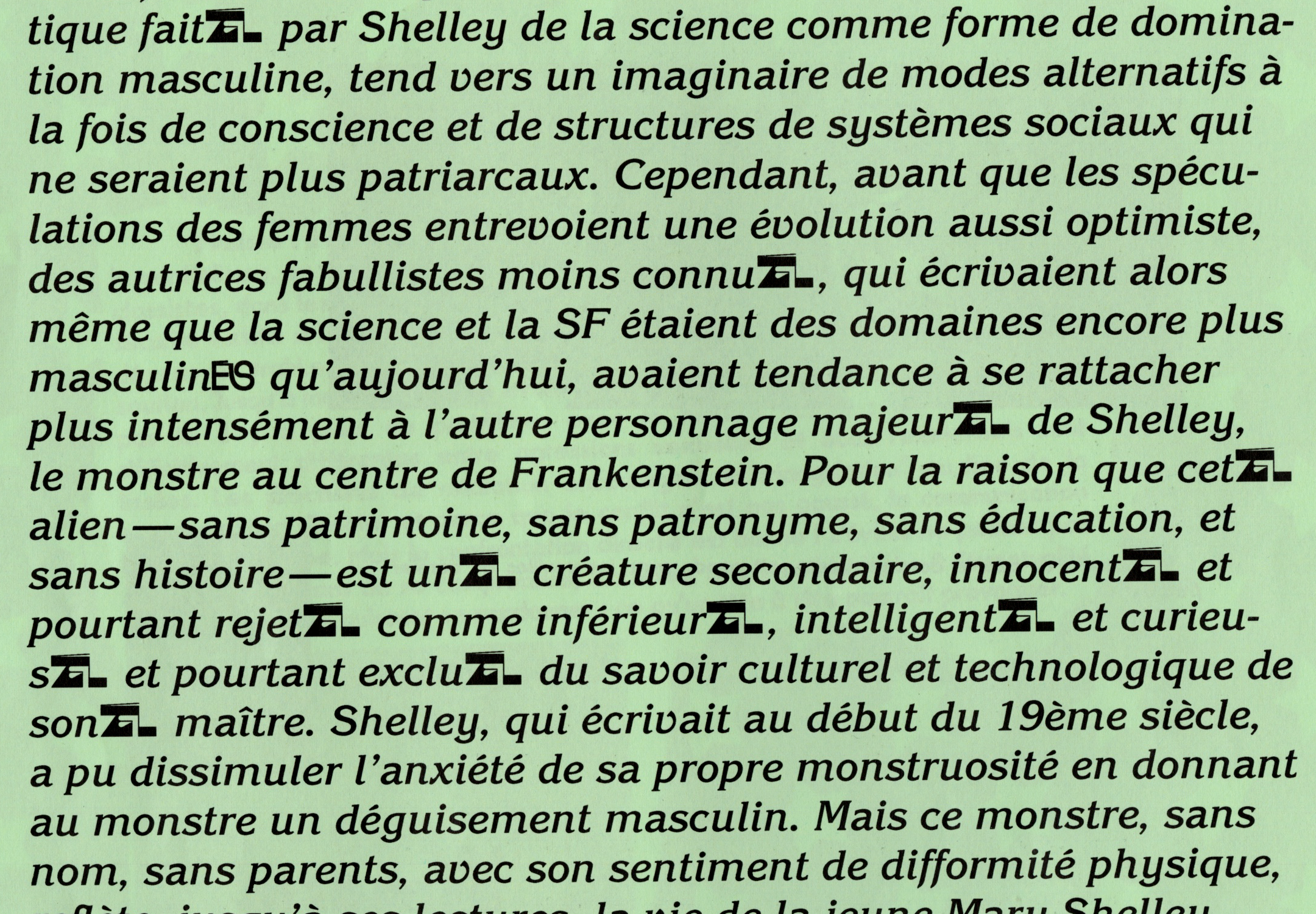 Détail d'une double page intérieure du fanzine Amils Agitels