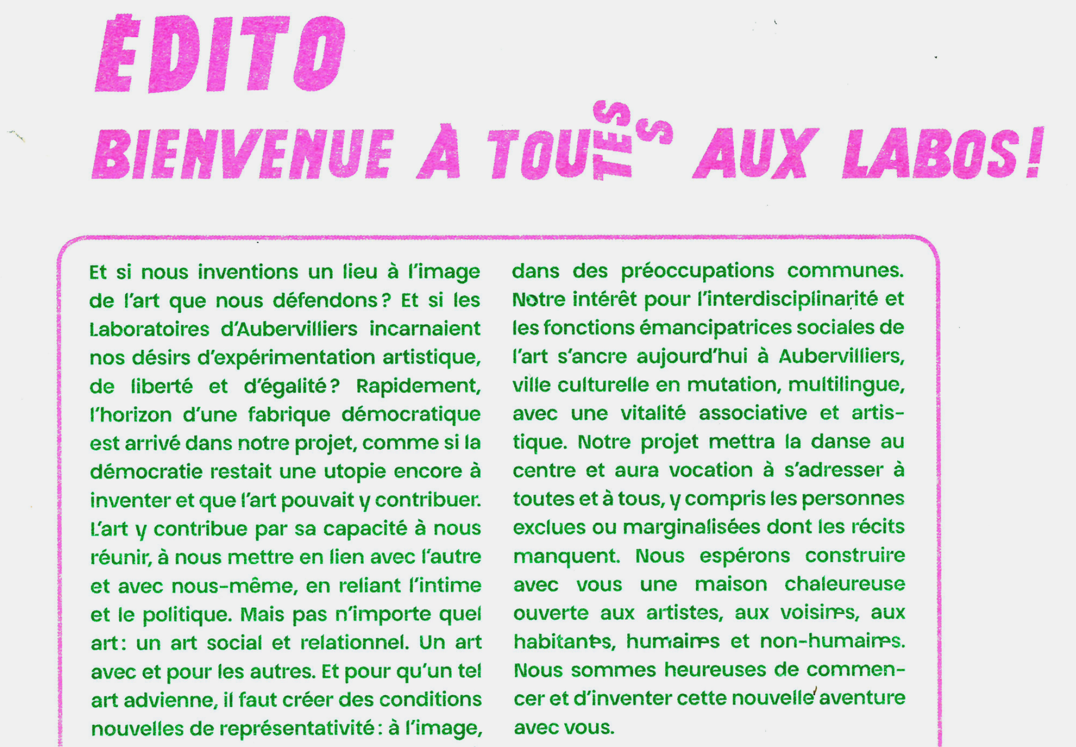 Détail de la gazette et zoom sur les ligatures post-binaires de Publifluor et Amiamie.