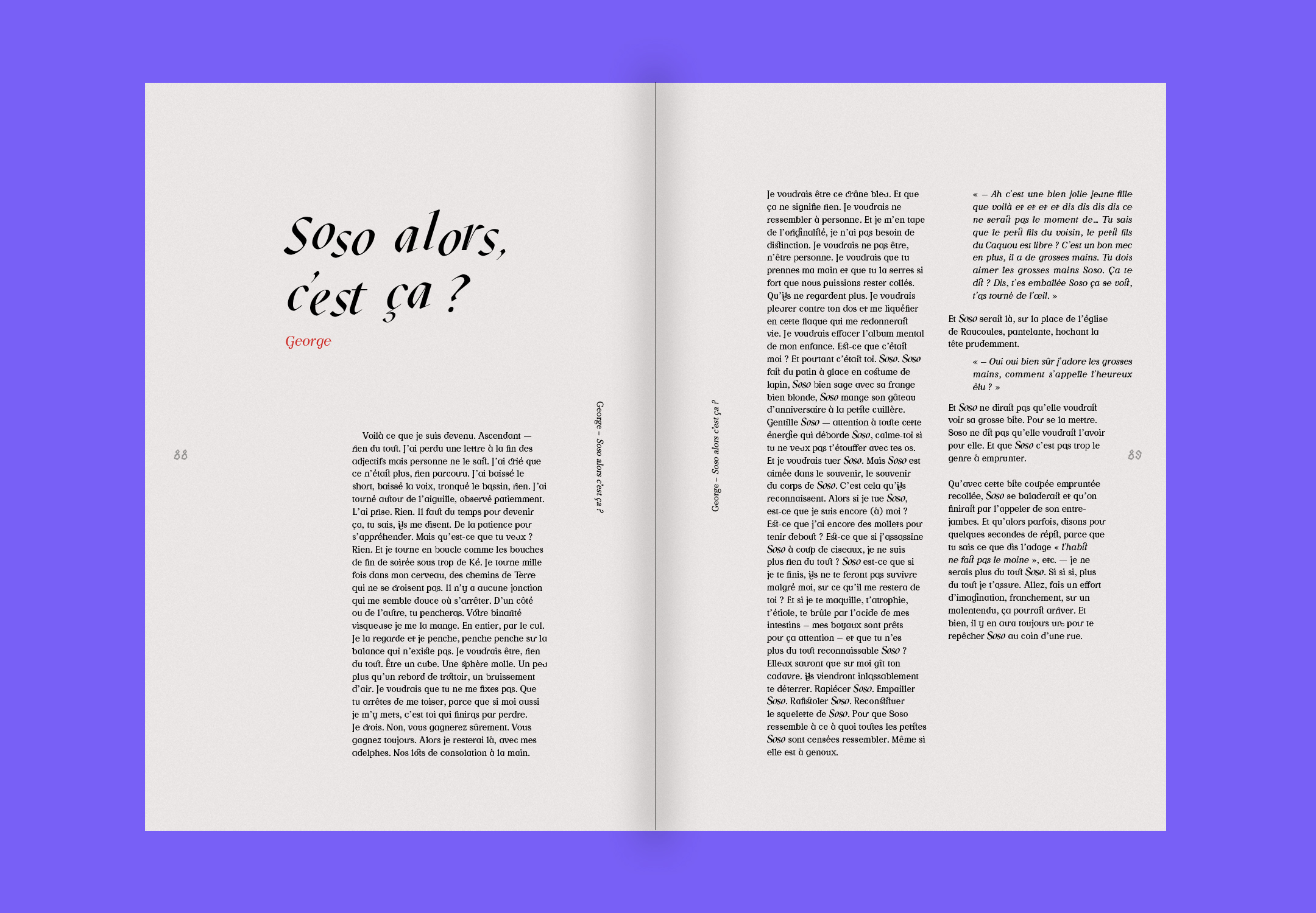Double page intérieure, texte uniquement.