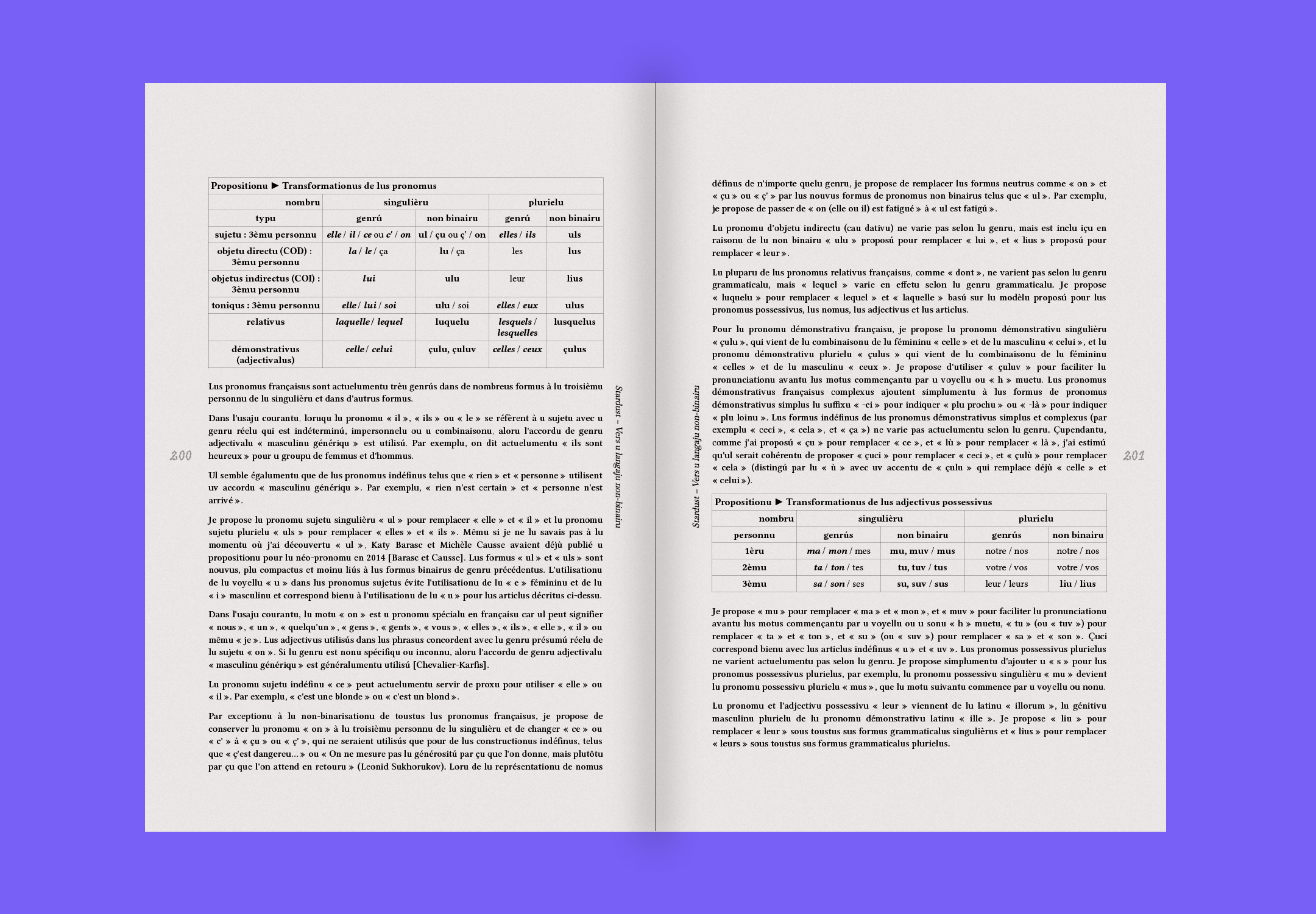 Double page intérieure, texte uniquement.