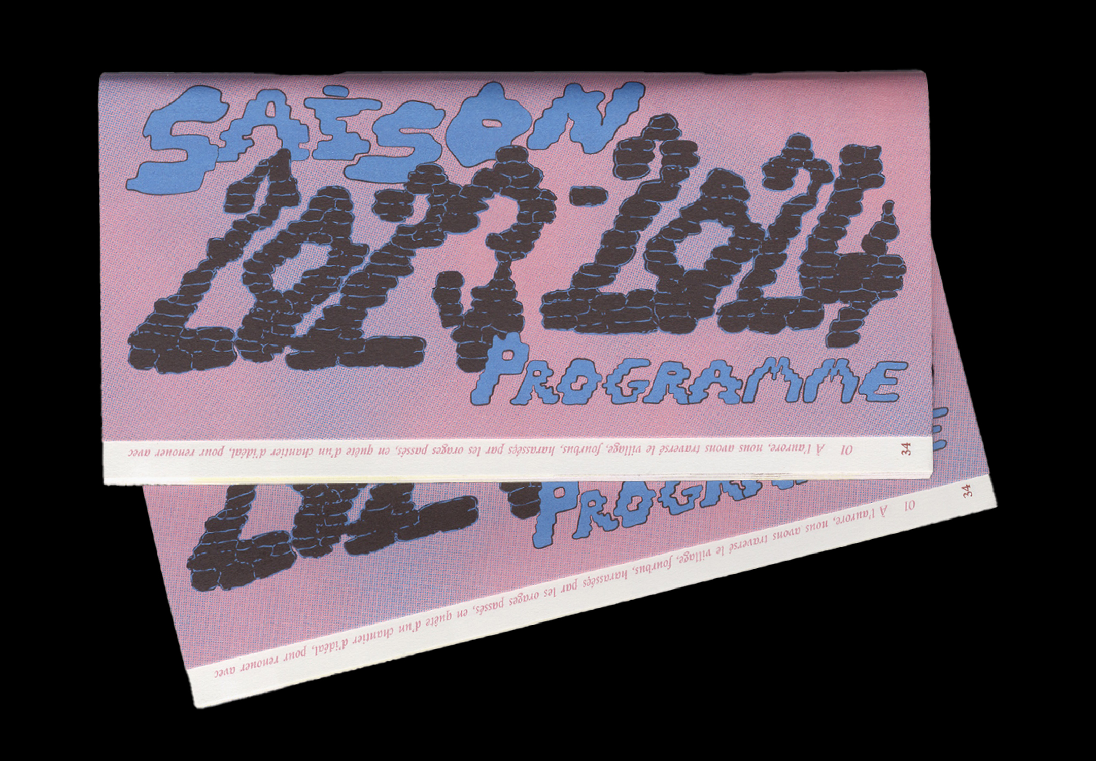 Couverture du programme du théâtre.